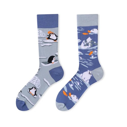 Bunte lustige modische Baumwollsocken UK 5-10 - Bild 241 von 268