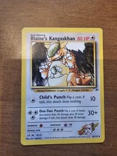 Pokémon TCG Blaine's Kangaskhan Gym Heroes 36/132 Regular Unlimited Uncommon LP