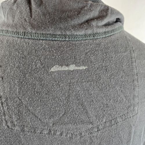Eddie Bauer Shirt Mens Large Blue Travex Quarter Zip Pullover Hiking Gorpcore - Picture 6 of 10