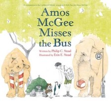 Amos McGee Misses the Bus - Hardcover By Stead, Philip C - GOOD