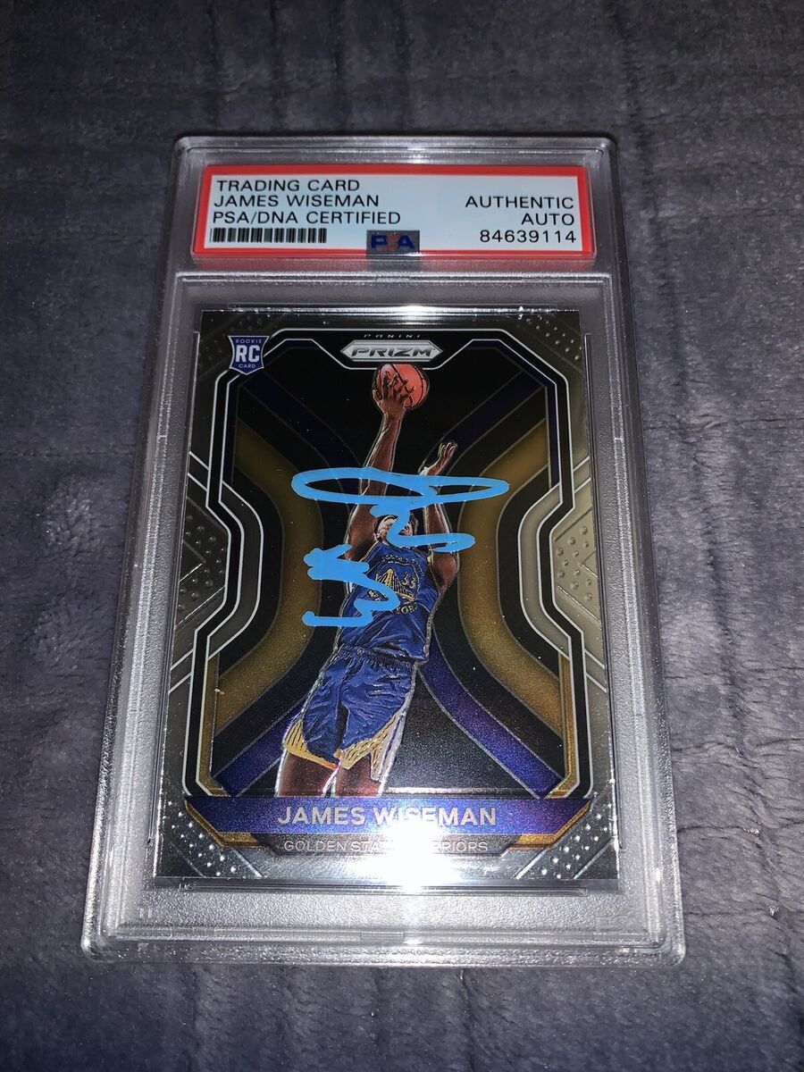 James Wiseman Signed Panini Prizm Rookie Card PSA/DNA | eBay James Wiseman Signed Panini Prizm Rookie Card PSA/DNA | eBay