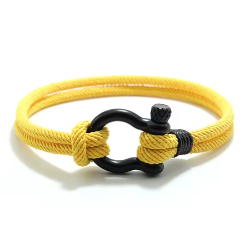 Mens/Womans Fashion Rope Bracelet Double Layer Outdoor Camping Bracelet - Picture 14 of 16