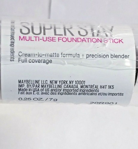 Base en barra Maybelline Super Stay multiuso crema a mate #380 espresso - Imagen 2 de 4