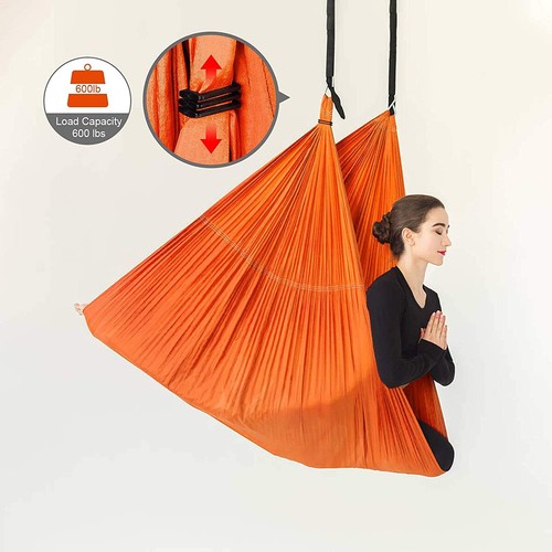 Aerial Yoga Hängematte Swing Air Fliegen Schaukel Yogatuch Yoga Übung max 300kg - Bild 11 von 13