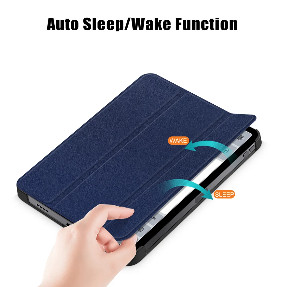 For Apple iPad 10th 10.9 Ultra Slim Tri-fold Leather Auto Smart Sleep Case Cover - Image 2 of 4