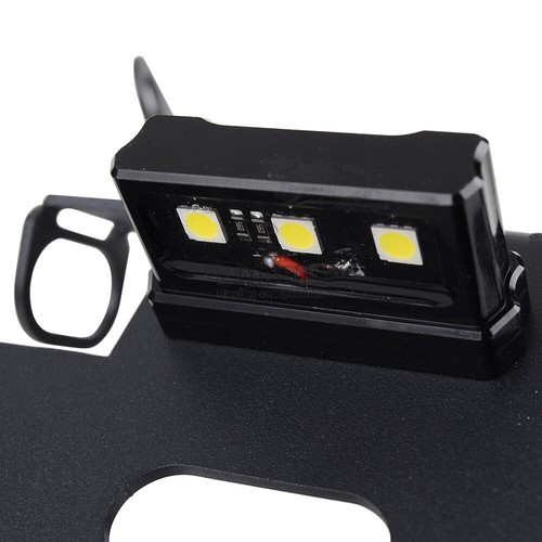 Tail Tidy License Plate Holder Bracket LED Light For Honda CB650R CBR650R 21-23 - Foto 5 di 9