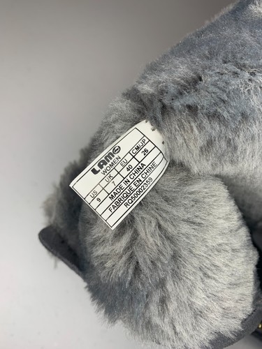Botas de invierno Lamo para mujer talla 9 gris enebro gamuza cremallera superior piel sintética - Imagen 7 de 7