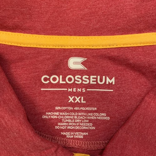 Iowa State Cyclones Colosseum Athletics Red Polo Shirt Men’s Size XXL - Bild 3 von 4