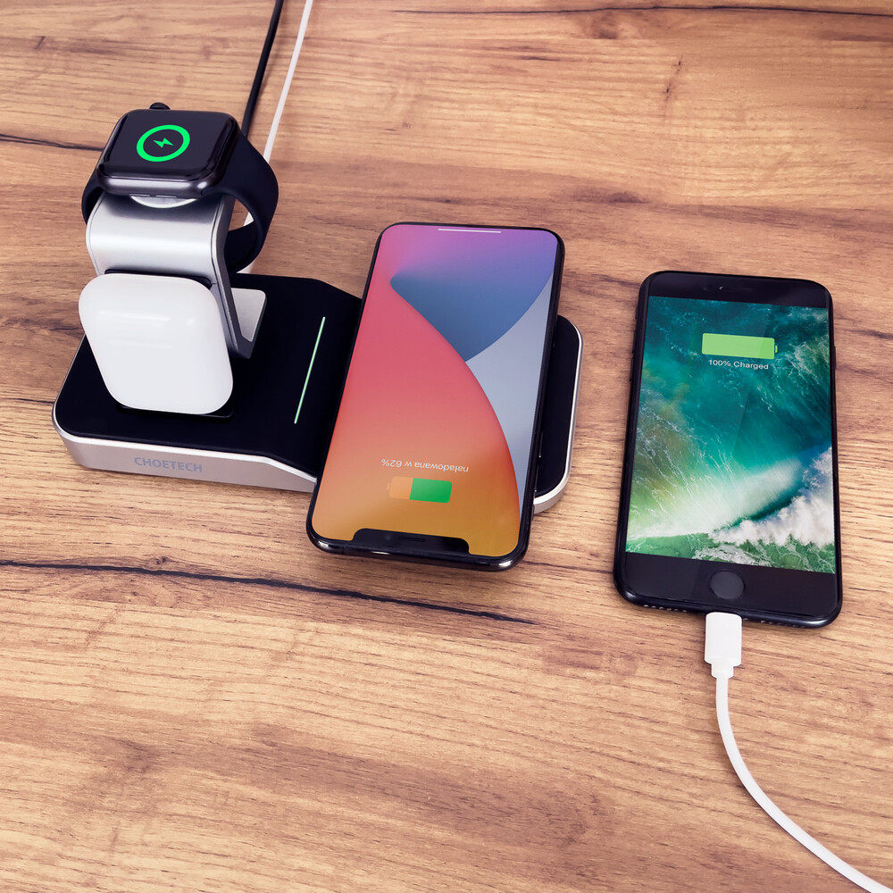 Details zu Choetech Qi Wireless Charger Ladegerät für MFI, Apple Watch,Kopfhörer,Smartphone Beliebte Aktie