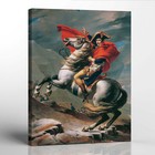 Fine Art Oil Painting Jacques Louis David Napoleon Crossing The Alps Canvas