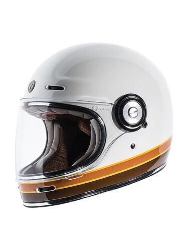 *FREE SHIPPING* TORC T-1 ISO BARS HELMET WHITE/BRONZE PICK YOUR SIZE - Picture 2 of 5