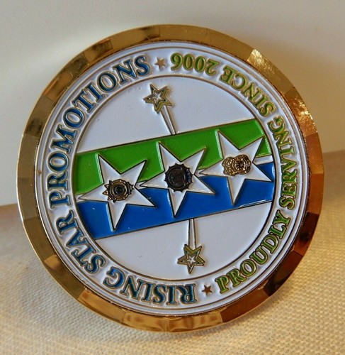 NYPD RISING STAR PROMOTIONS MP Lieutenant to SERGEANT Challenge Coin ~ Low bid $ - Picture 5 of 5