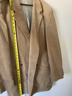 Vintage Joe Namath signature collection, men's corduroy