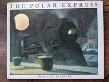THE POLAR EXPRESS (Hardcover, 1985) Chris Van Allsburg - Christmas - Pre-owned