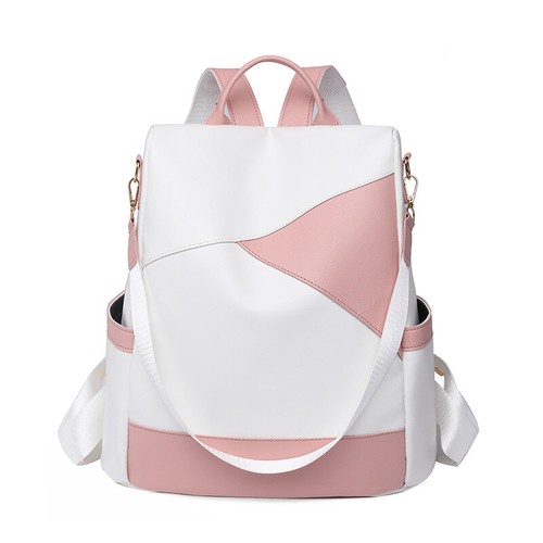 Damen Leder Rucksack Geldbörse Anti-Diebstahl Rucksack Reisetasche - Bild 7 von 23
