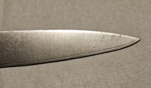 Restored Sabatier Style Chef Knife 10¼" Blade before pics - Picture 14 of 24