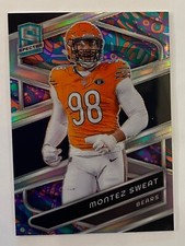 2024 Panini Spectra🏈Montez Sweat Psychedelic SSP 1/5💥Bears 1st On Print🔥📈 