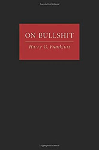 On Bullshit Hardcover Harry G. Frankfurt