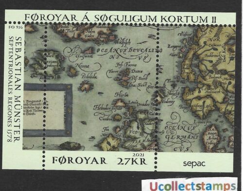 Faroer 2021  Sepac  landkaart  maps     postfris/mnh - Photo 1/1