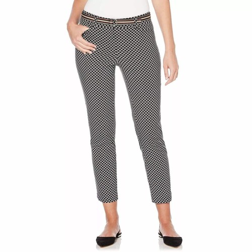 Rafaella Ladies High Stretch Fabric Pull-On Front Pockets Capri Pants Size 14 - Bild 1 von 7