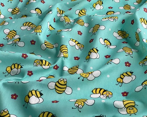 Polialgodón Niños Niños Tela Artesanal Niños Niñas Vestidos Máscara POR METRO Diseño - Imagen 4 de 105