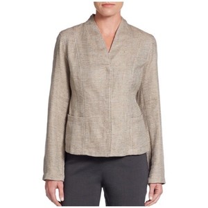 Veste Naturel Jack Fisher Coton L Femmes Basketweave Lin Taille En Eileen Large 1YZEq5w1