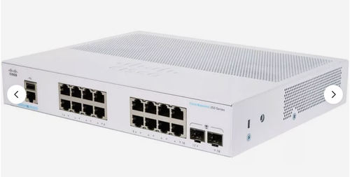 Cisco Business CBS350-16T-2G 16 ports | Commutateur réseau intelligent éligible SFP 2x1G - Photo 2/4