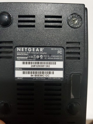 Netgear WNCE2001 Universal Wireless Adapter WiFi Ethernet Bridge - Picture 4 of 9