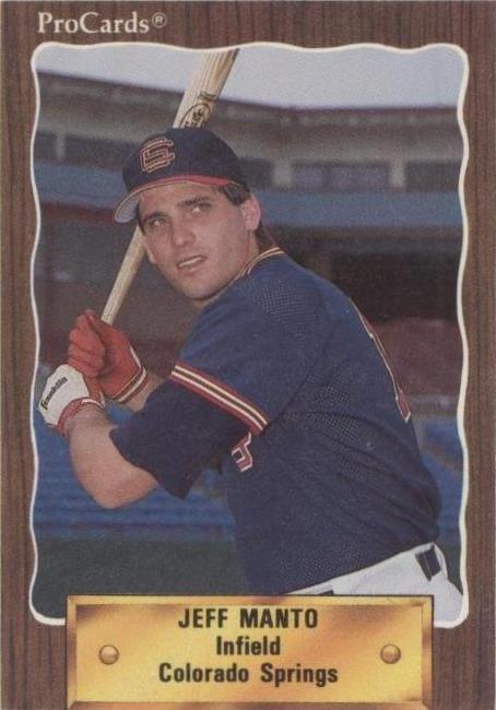 1990 ProCards Minor League - Jeff Manto #43 - 1 of 1