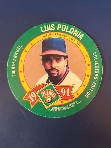 1991 King-B Collector's Edition Baseball Discs Complete Your Set You Pick Choose - Picture 20 of 49
