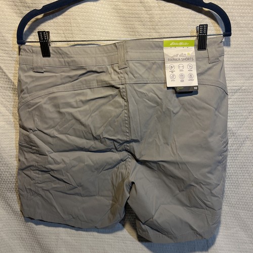 NUEVO CON ETIQUETAS Eddie Bauer Mujer Carga Rainier Pantalones Cortos Bolsillos Senderismo Talla 10 - Imagen 4 de 5