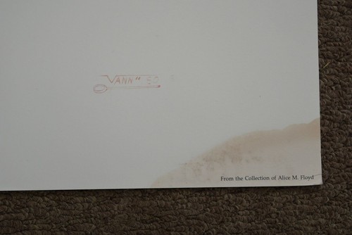 24"x30" High Mountain Camp Donald Vann Limited Native American Lithograph Signed - Picture 4 of 5