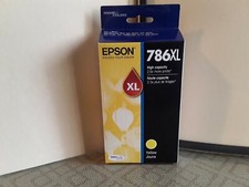 Genuine Epson 786XL Yellow Ink WF4630 WF5110 WF5620 WF5690 NEW UNUSED! Date5/20 