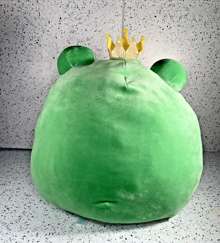 Squishmallow Baratelli Green Frog Prince 16" Plush Stuffed Animal Kelly Toys - Picture 5 of 10