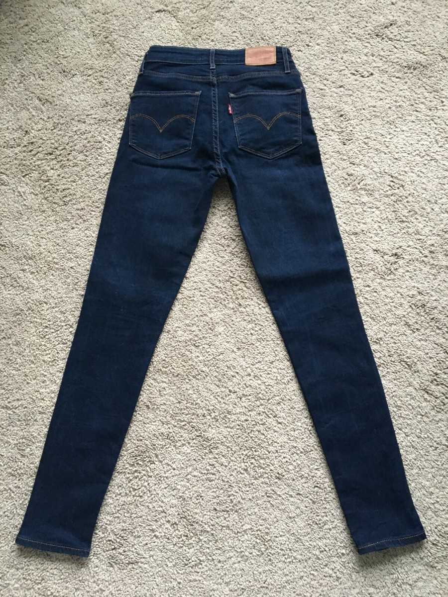 Levi's 721 high rise skinny lone wolf outlet