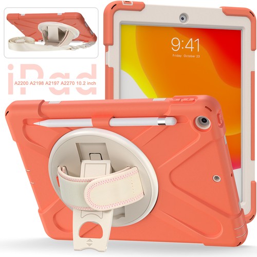 Heavy Duty Armor Holder Case+Hand&Shoulder Strap For iPad Mini 4/5 Pro 11 Air 4 - Picture 79 of 81