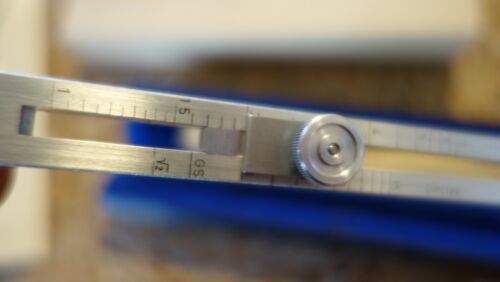 VTG DIETZGEN N-988-L Proportional Divider w/Original Case & Instructions Germany - Picture 5 of 14
