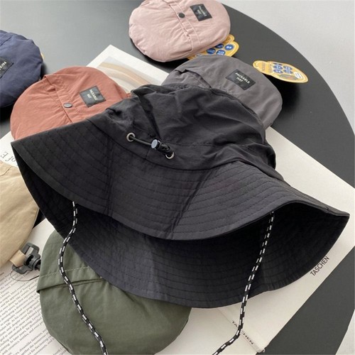 Sun Protection Summer Bucket Hat Anti-UV Sun Hat Panama Hat Camping Hiking - Picture 4 of 19