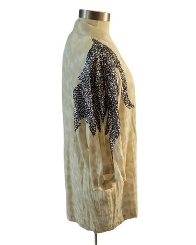 Haute Hippie Kimono Style Cardigan Open Front  Womans Size Small - Picture 6 of 11