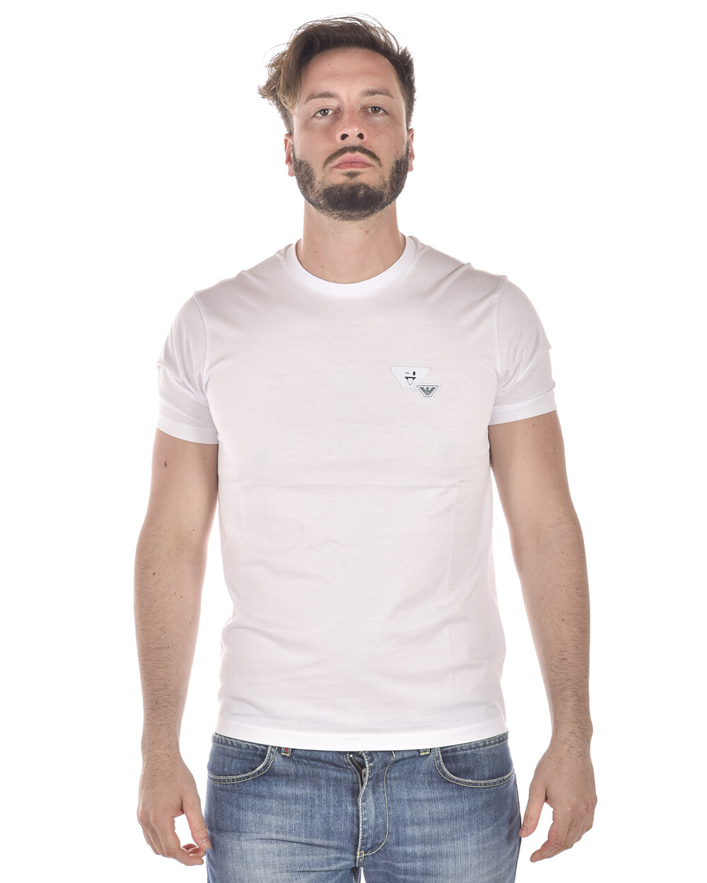 Футболка Emporio Armani Толстовка мужская белая 3Z1TL81JQSZ 100 Sz XL ОТ Emporio Armani СДЕЛАЙТЕ ПРЕДЛОЖЕНИЕ