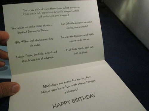 Retro Disney's The Rescuers Down Under Tounge Twistr Play Card Greeting Birthday - Picture 2 of 4