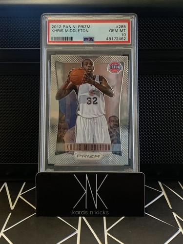 2012 Panini Prizm Khris Middleton RC Rookie PSA 10 Milwaukee Bucks NBA - Bild 1 von 2