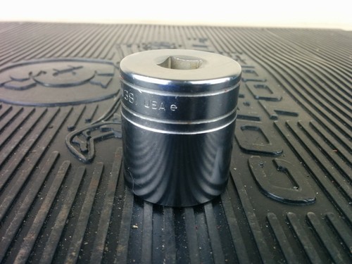#aj976 ¡NUEVO! Unidad Snap-on EE. UU. 1/2"" SAE 6 puntos enchufe superficial TW381 - Imagen 7 de 9