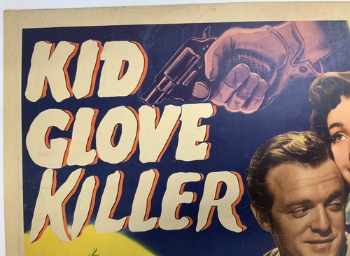 Kid Glove Killer 1940 Original Movie Poster Van Heflin YeOldePosterCom - Picture 4 of 12