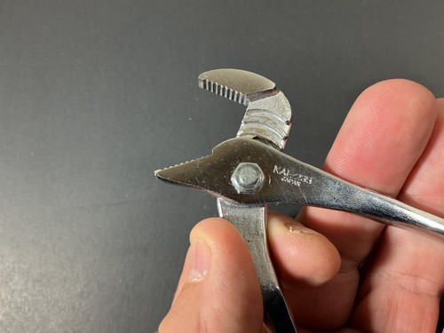 Vintage KAL 235 5" Tongue & Groove Battery Pliers made in Japan - 第 6/7 張圖片