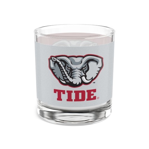 Alabama Crimson Tide ROLL TIDE Antiguo Vidrio Rocks - Taza de ventilador - Imagen 4 de 8