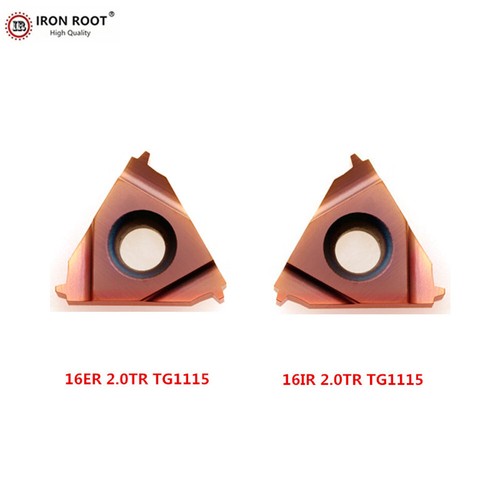 10P 16ER 2.0TR TG1115 CNC Metal Cutting Tools Threaded Carbide Inserts for P.M.K - Picture 5 of 6