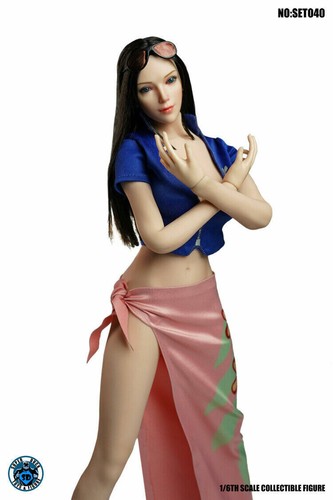 SUPER DUCK SET040 1/6 Conjunto de cabeza de disfraz femenino Cosplay F PH Figura Sin cuerpo - Imagen 9 de 12