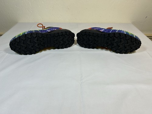 Kricely Men's Size 11.5 Trail Running Shoes Fashion Walking Hiking Rainbow - Picture 9 of 11
