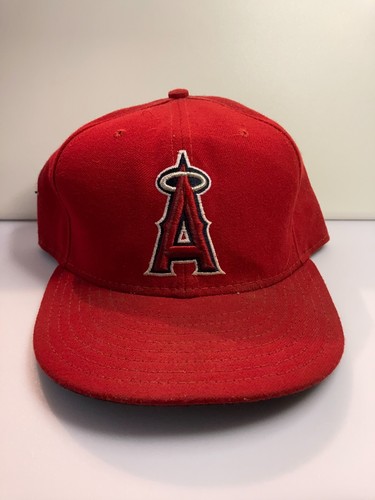 Los Angeles Angels 59Fifty Red Baseball Cap - Men's Size 8 - Picture 1 of 9